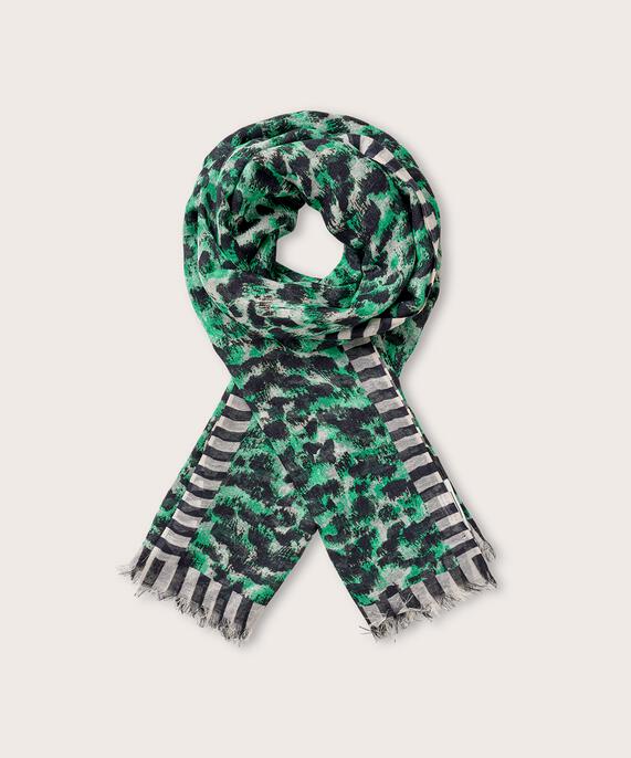 Abenna Scarf, Winter Green