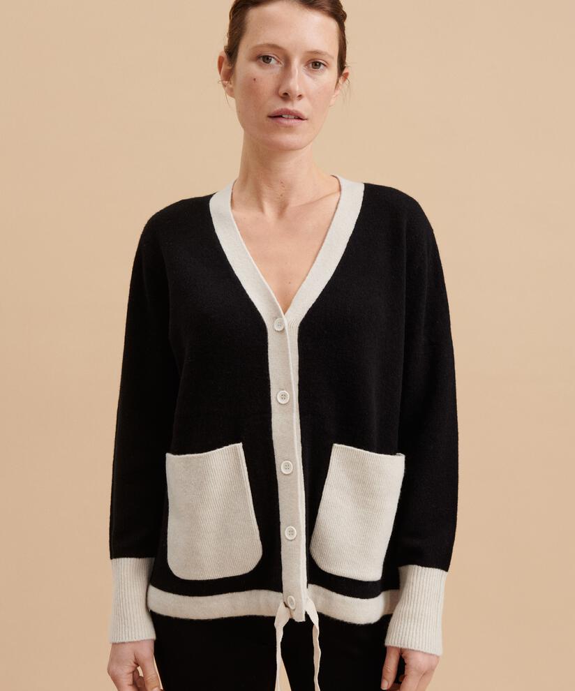 Lelipina Cardigan, Black