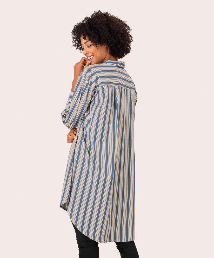 Nizzy Shirt Dress, True Navy