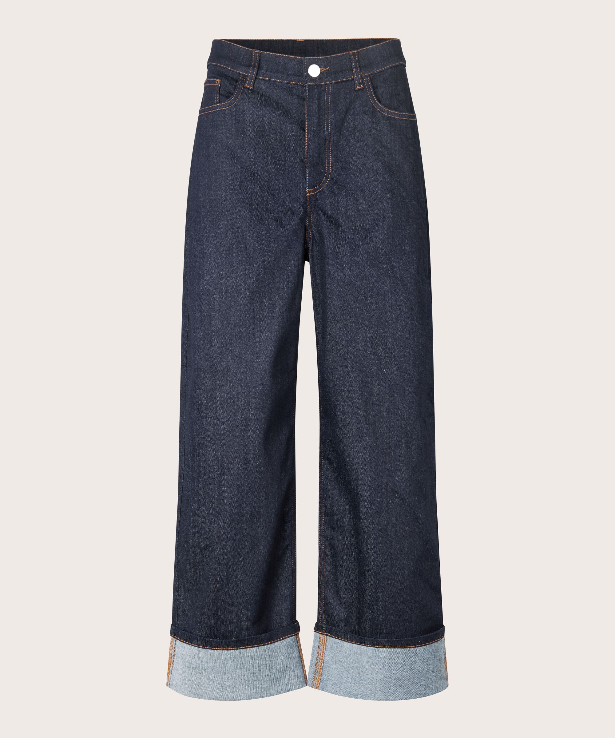 Palvessa Denim Trousers, Dark Denim