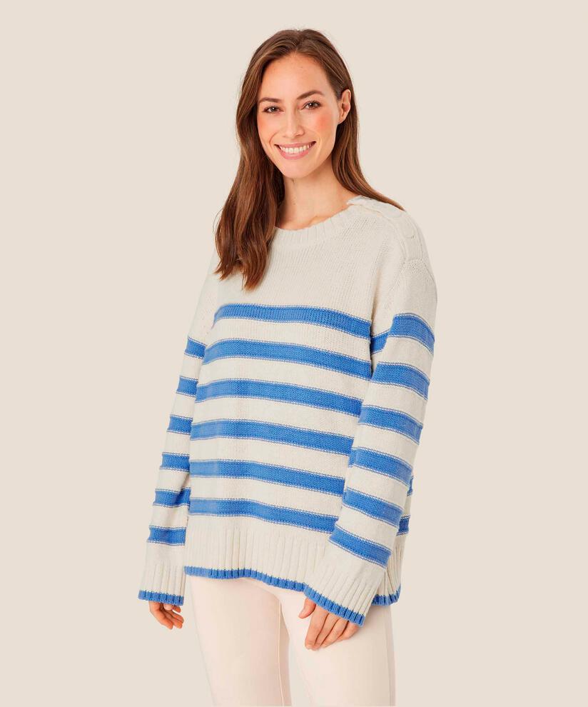 Fryderyka Jumper, BlueB/Whc