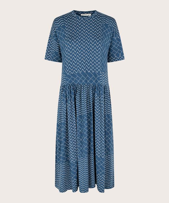 Nustina JERSEY Dress, Sargasso Sea