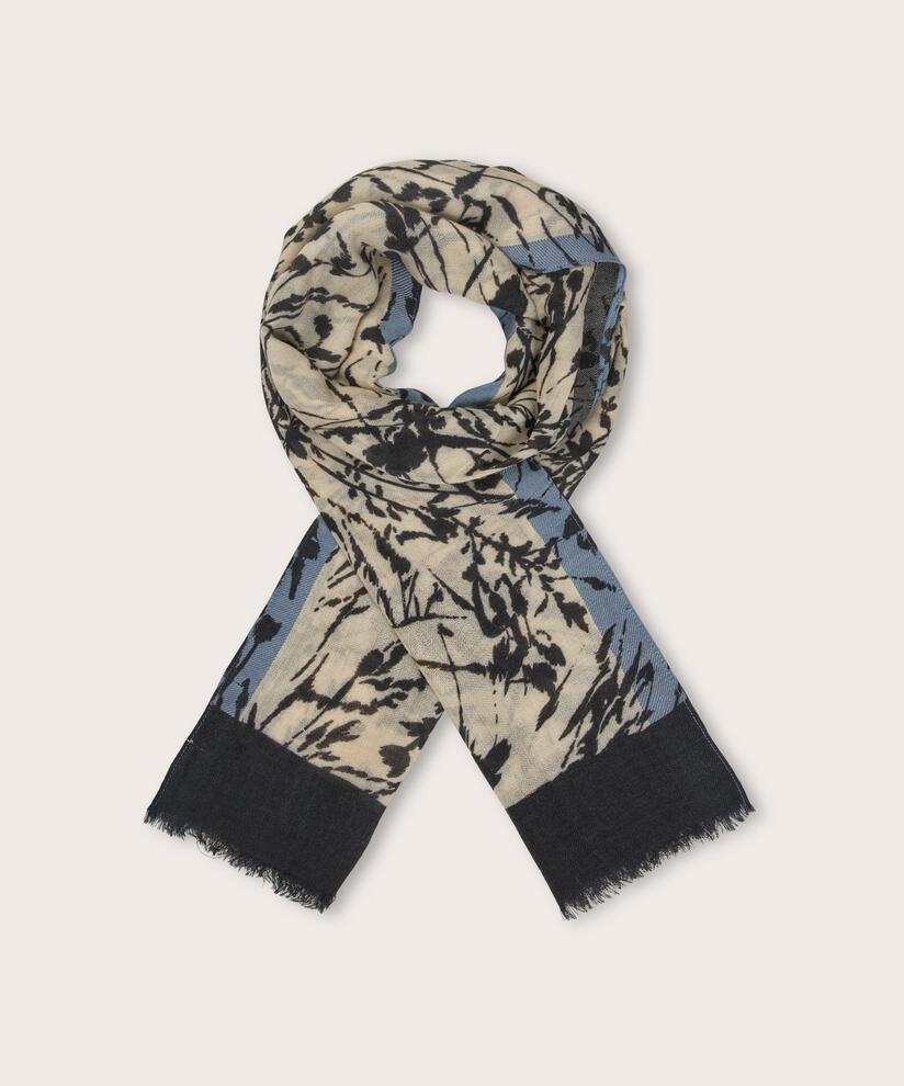 Azumari Wool Scarf, Black