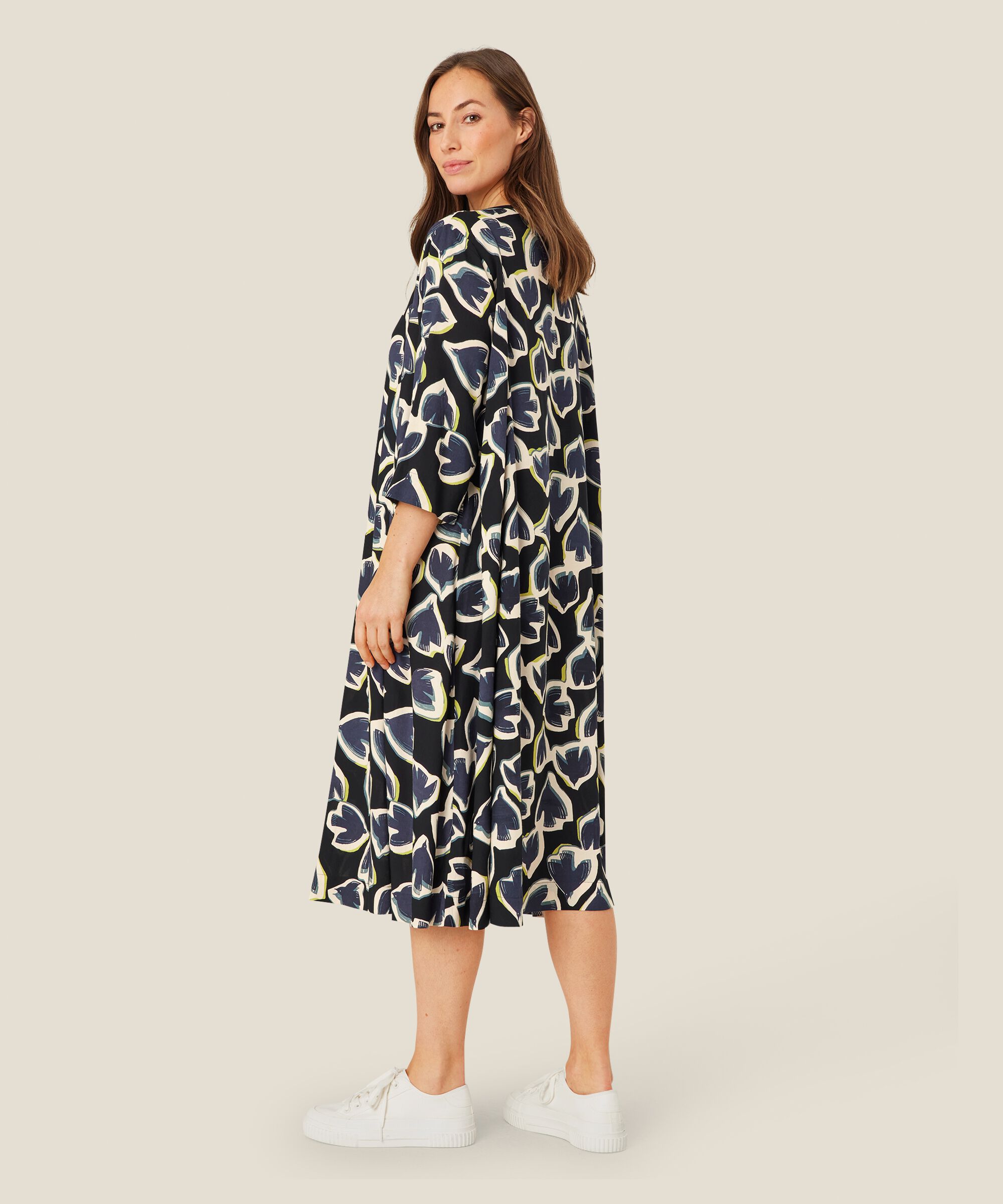 Nabia Dress, Maritime Blue