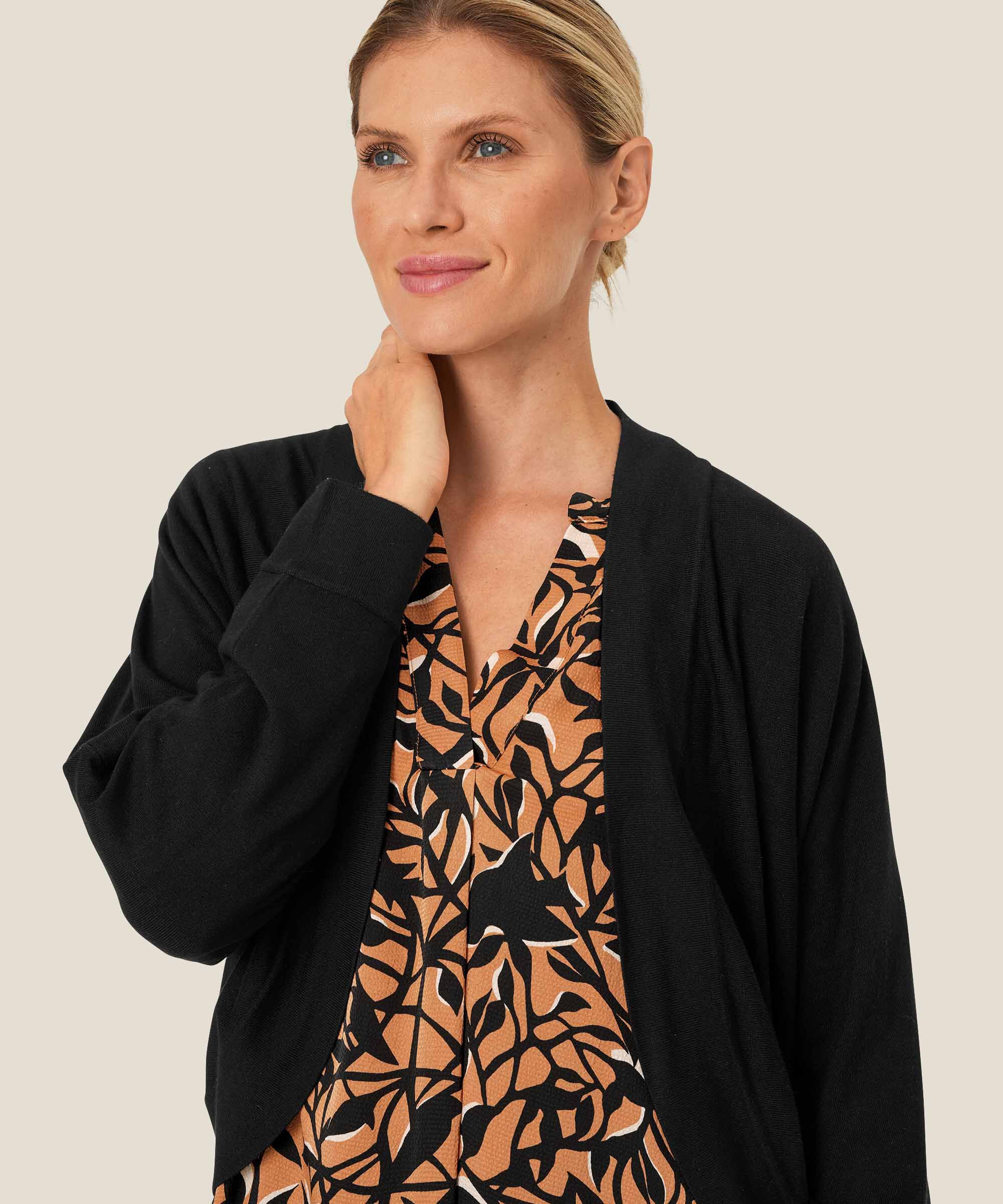 LORELLE CARDIGAN, Black