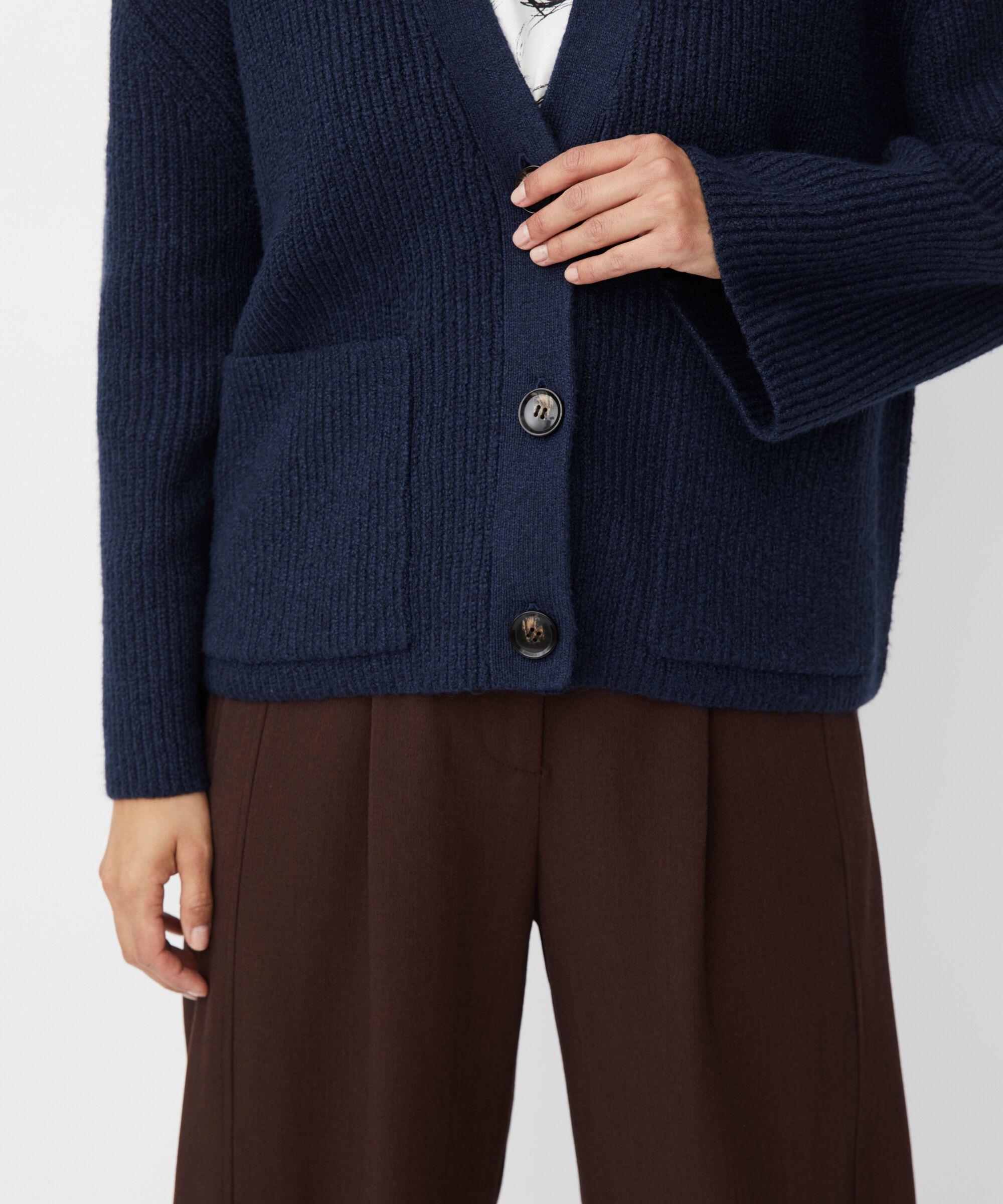 Lexie Cardigan, Navy Blazer