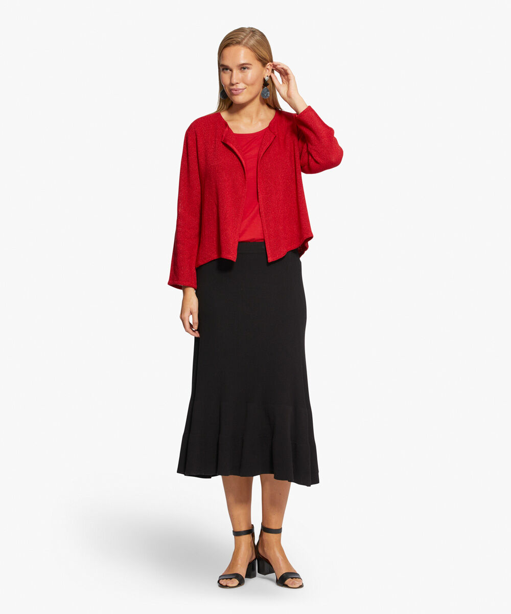 Julitta Jacket, Scarlet Sage