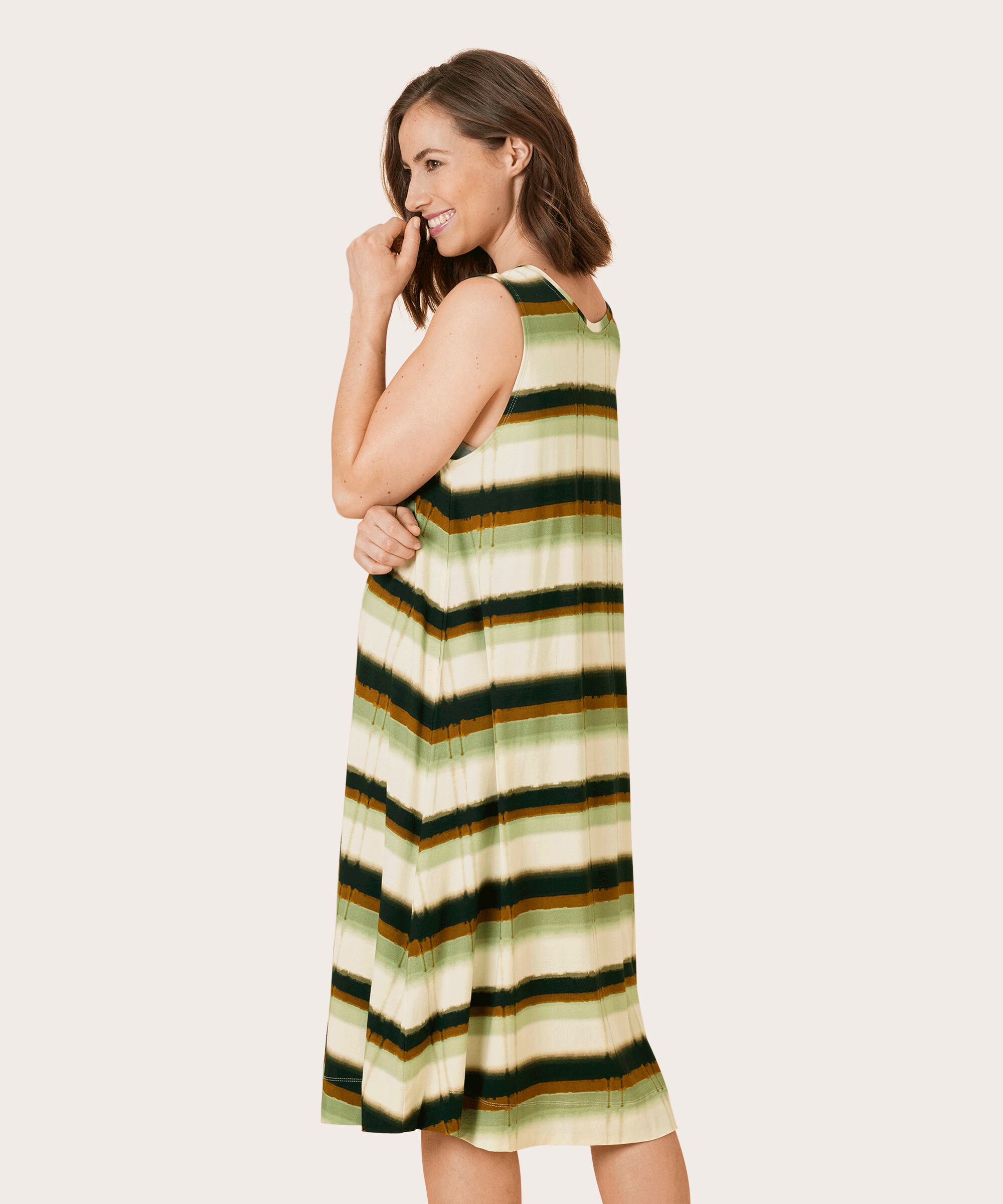 OFINA JERSEY DRESS, Desert sage