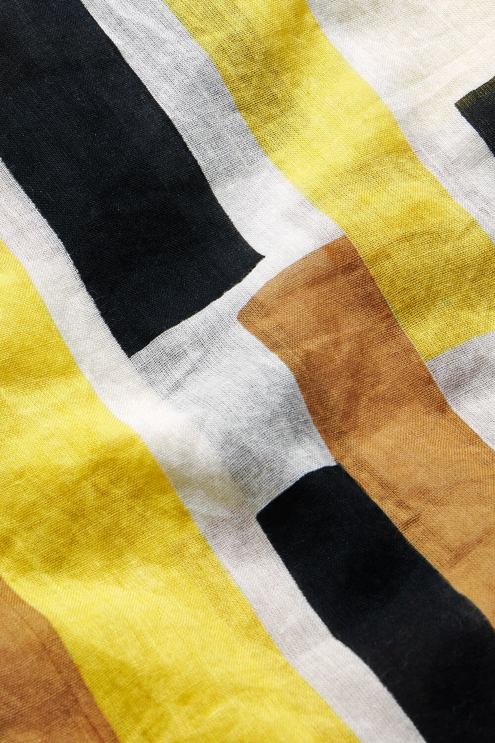 AGNES SCARF, Cream gold