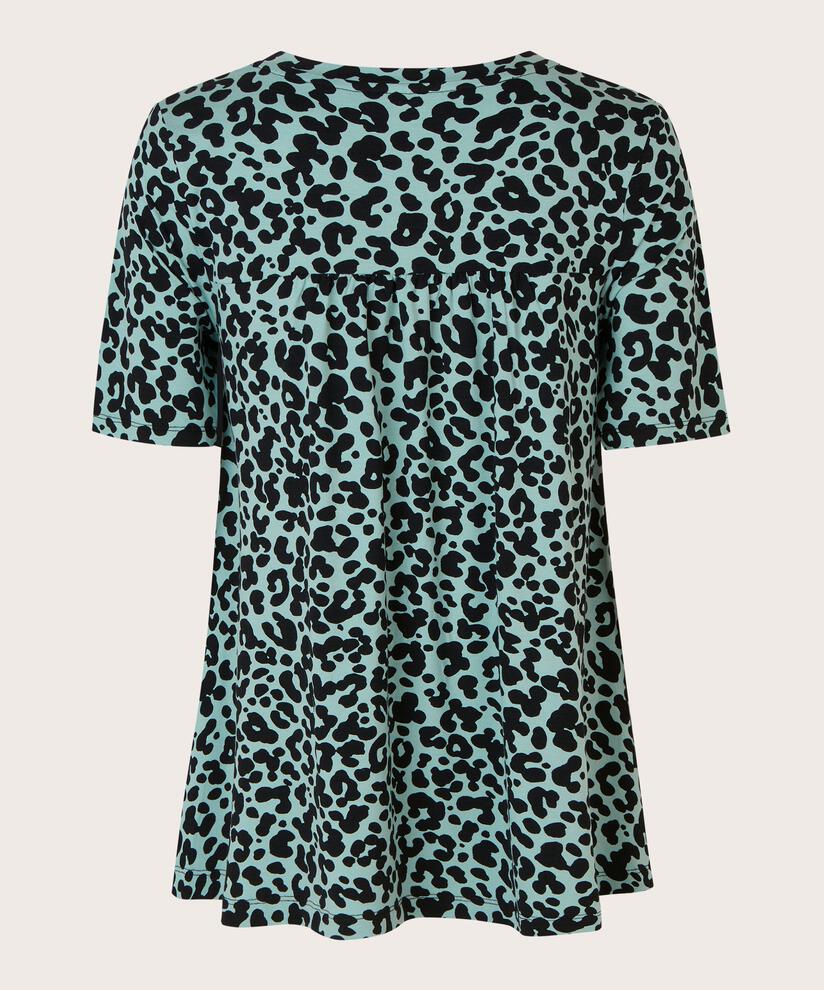 DADISSA JERSEY TOP, Blue Surf