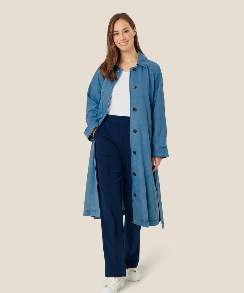 Tova Coat, Light Denim