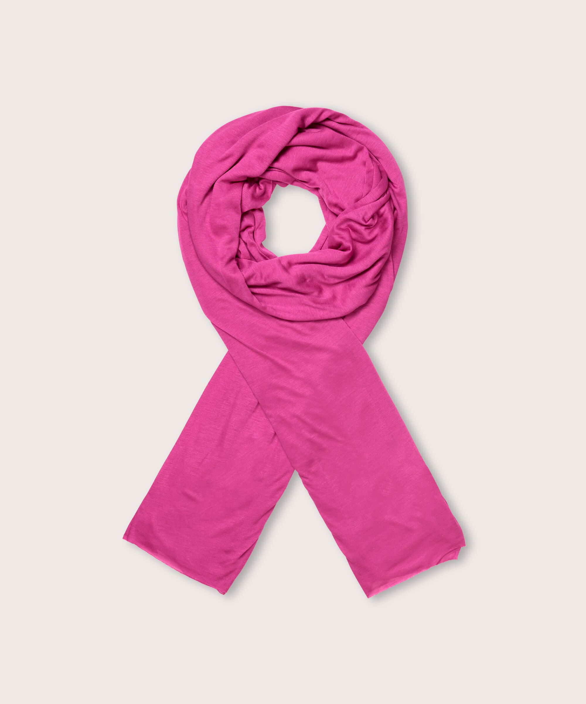 Amega JERSEY Scarf, Fuchsia Red