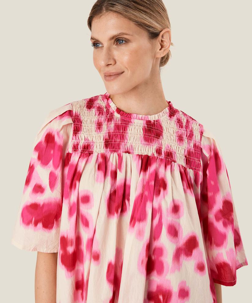 Nirassa Dress, Pink Flambé