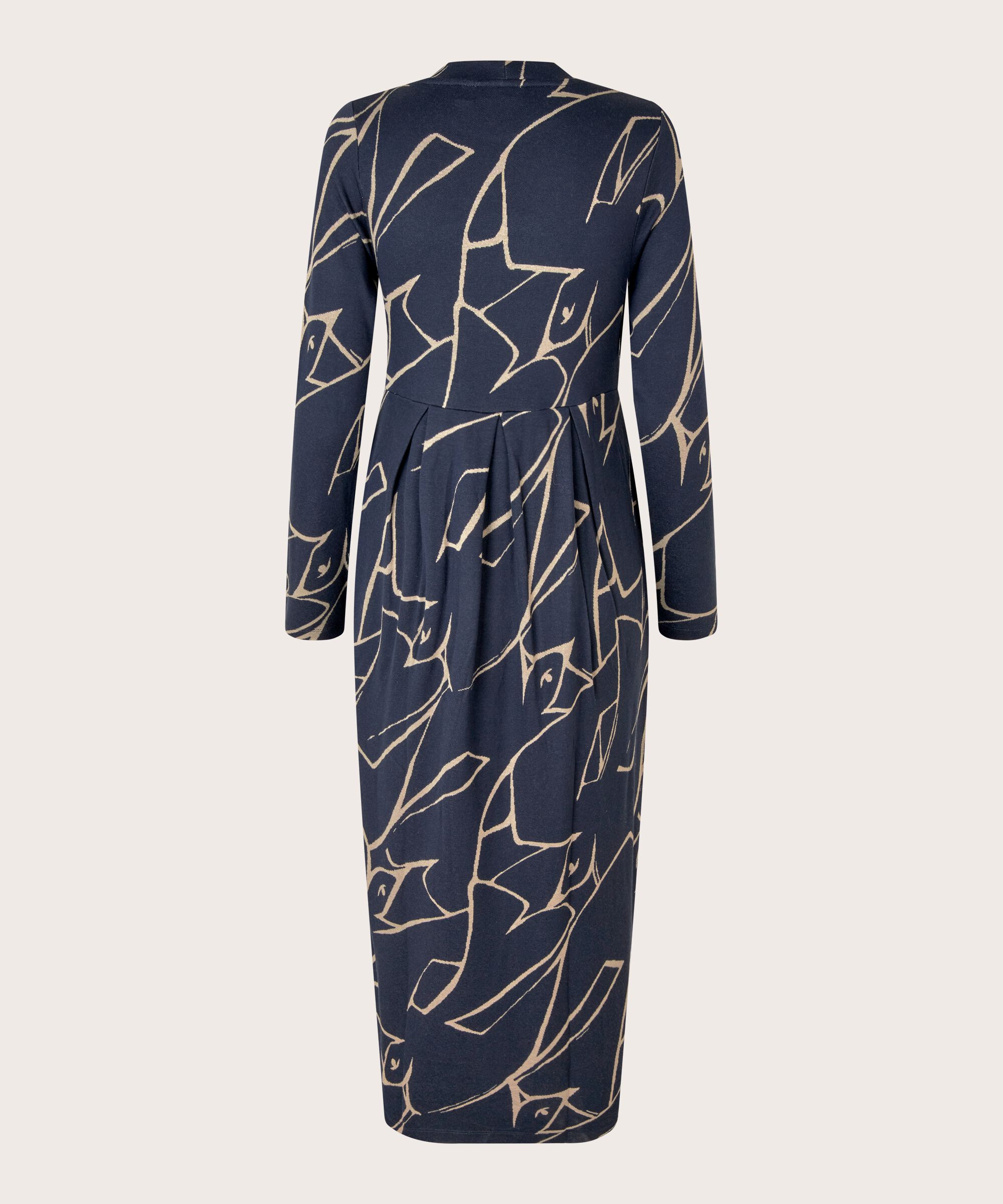 Nicolo JERSEY Dress, Navy Blazer