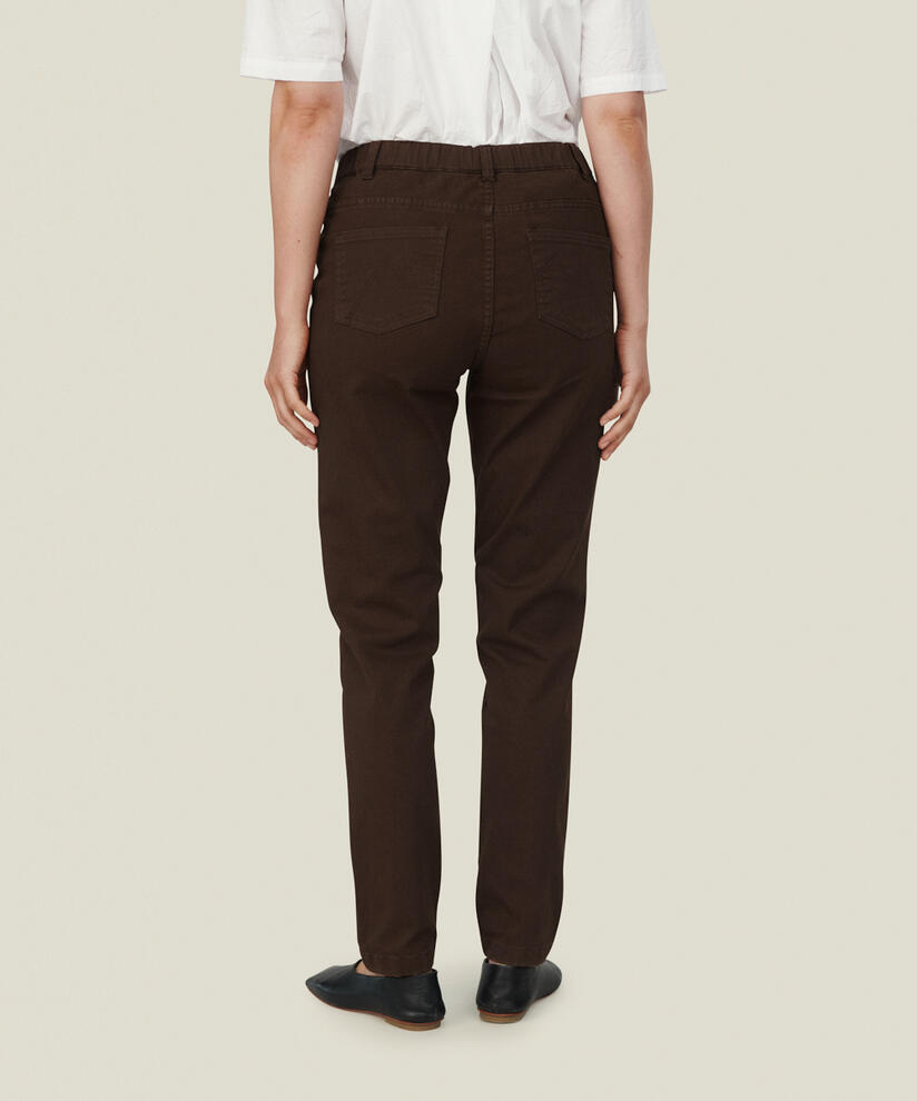 PAPIA TROUSERS, Chestnut