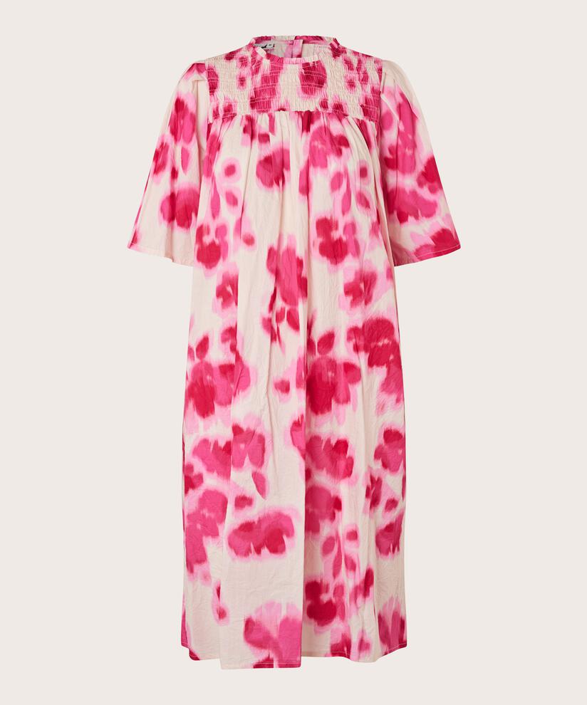 Nirassa Dress, Pink Flambé