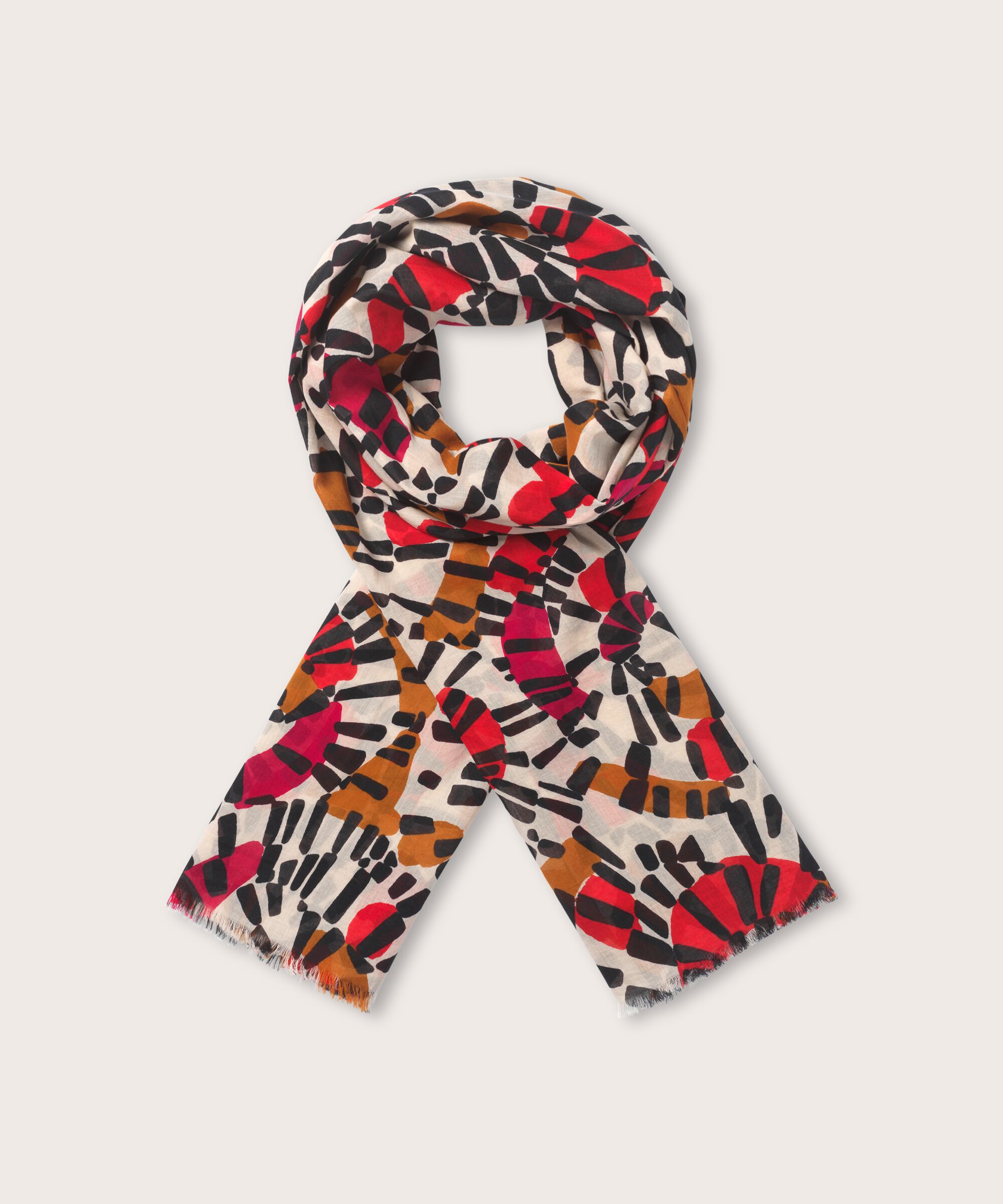 Abbitt Scarf, Mars Red