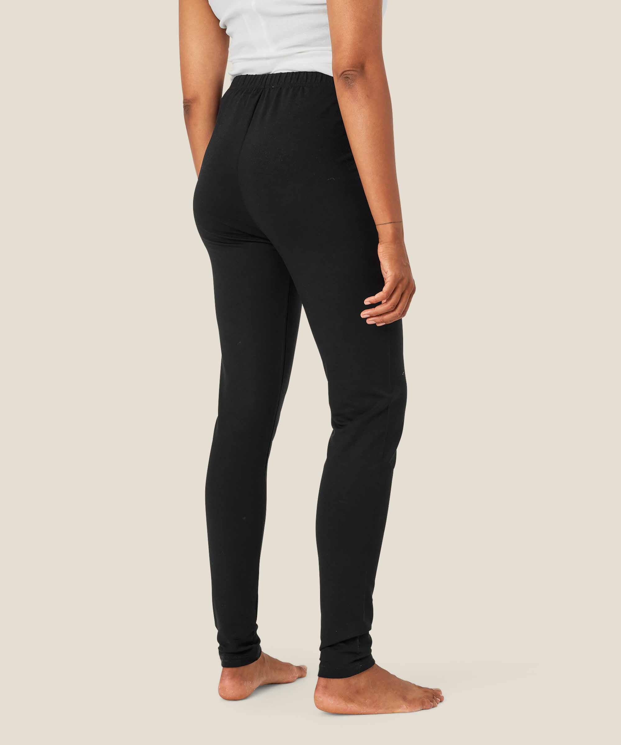 Pio JERSEY Leggings, Black