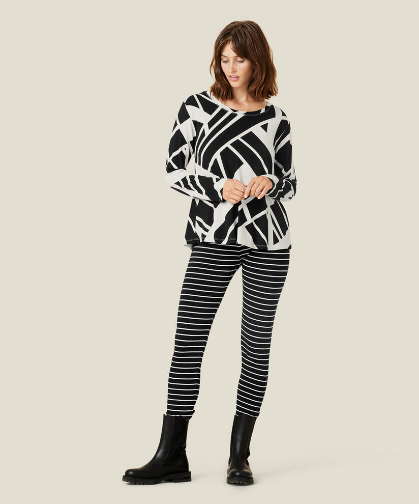 BADISNA JERSEY TOP, Black