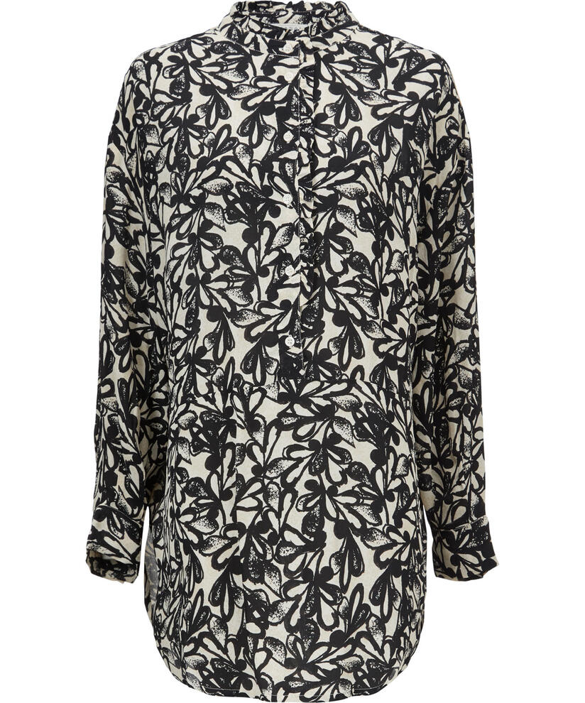 GINETTA TUNIC, Black
