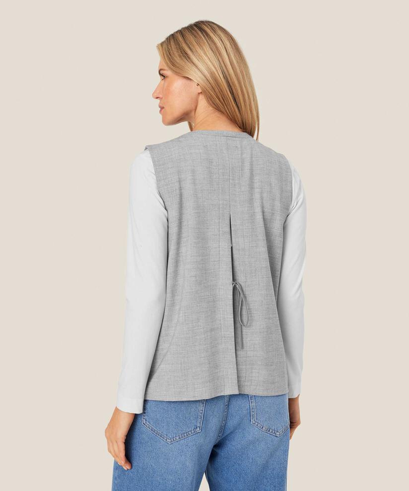 Jernesta Waistcoat, L. Grey mel.