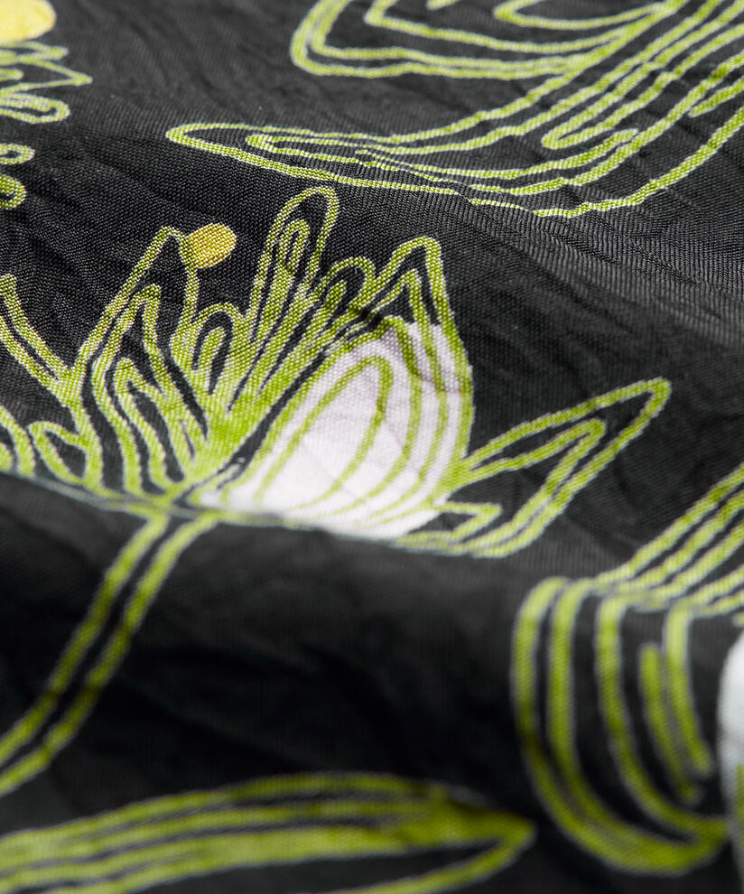GOLDAS TUNIC, Green Sheen