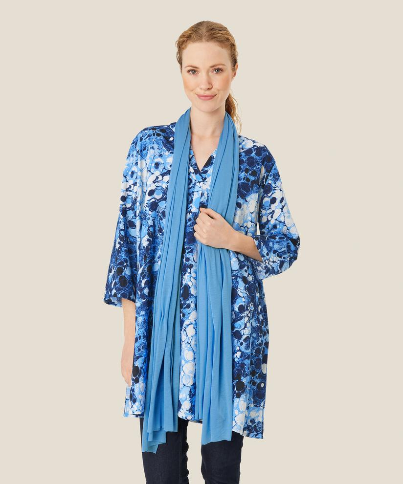 Amega JERSEY Scarf, Blue Bonnet