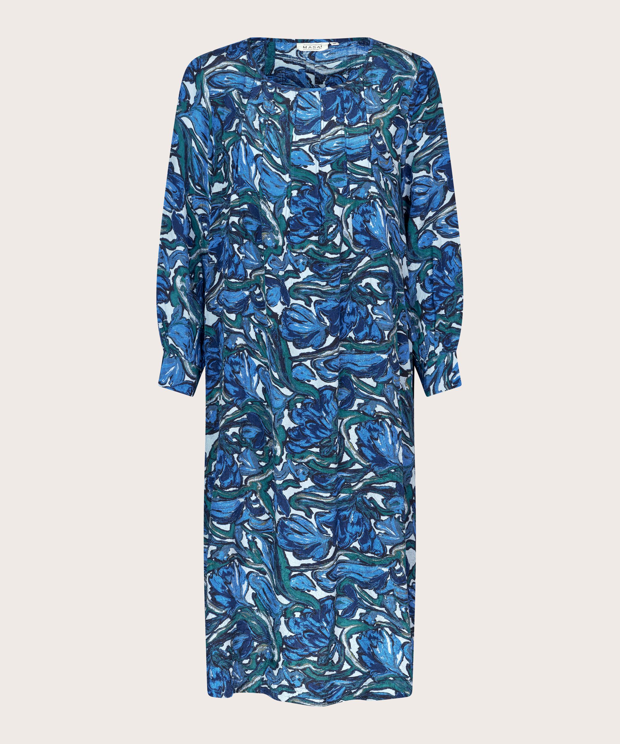 Novalie Dress, Blue Fog