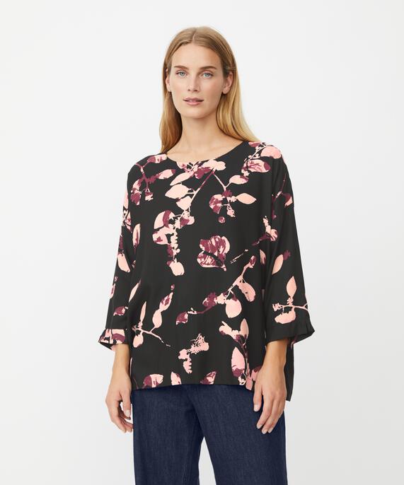 Becca Blouse, Tawny Port