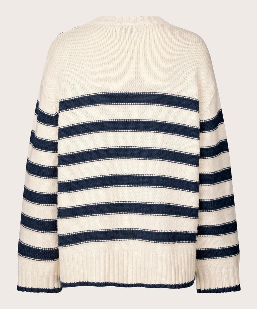 Fryderyka Jumper, Mblue/Whc