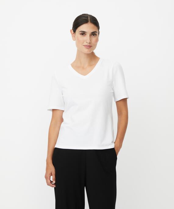 Blyvora JERSEY Top, White