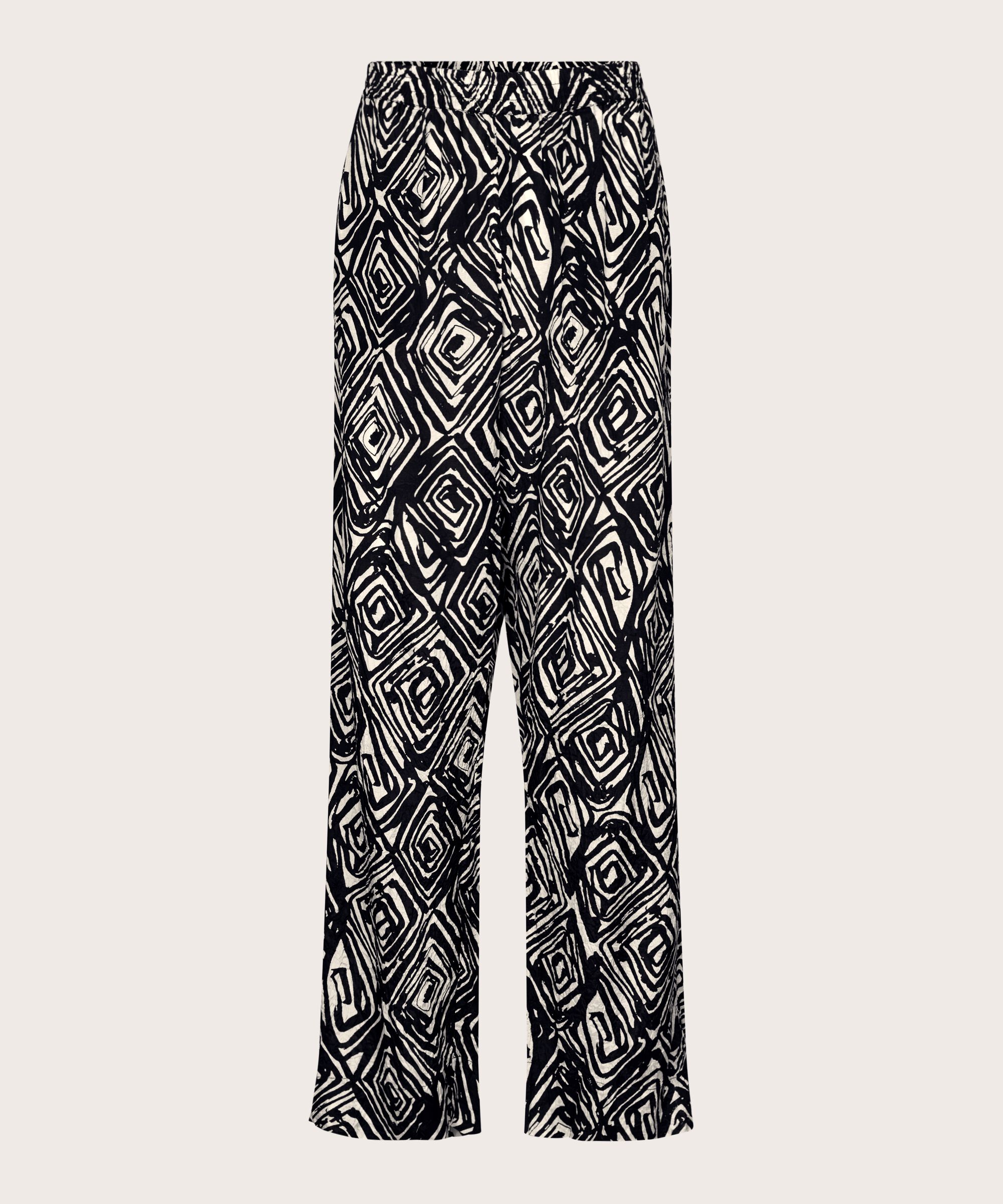 Peonos Trousers, Black
