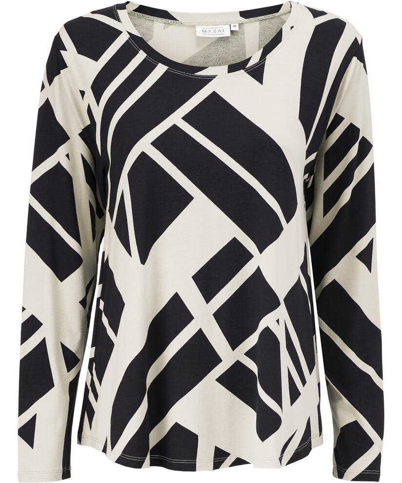 BADISNA JERSEY TOP, Black