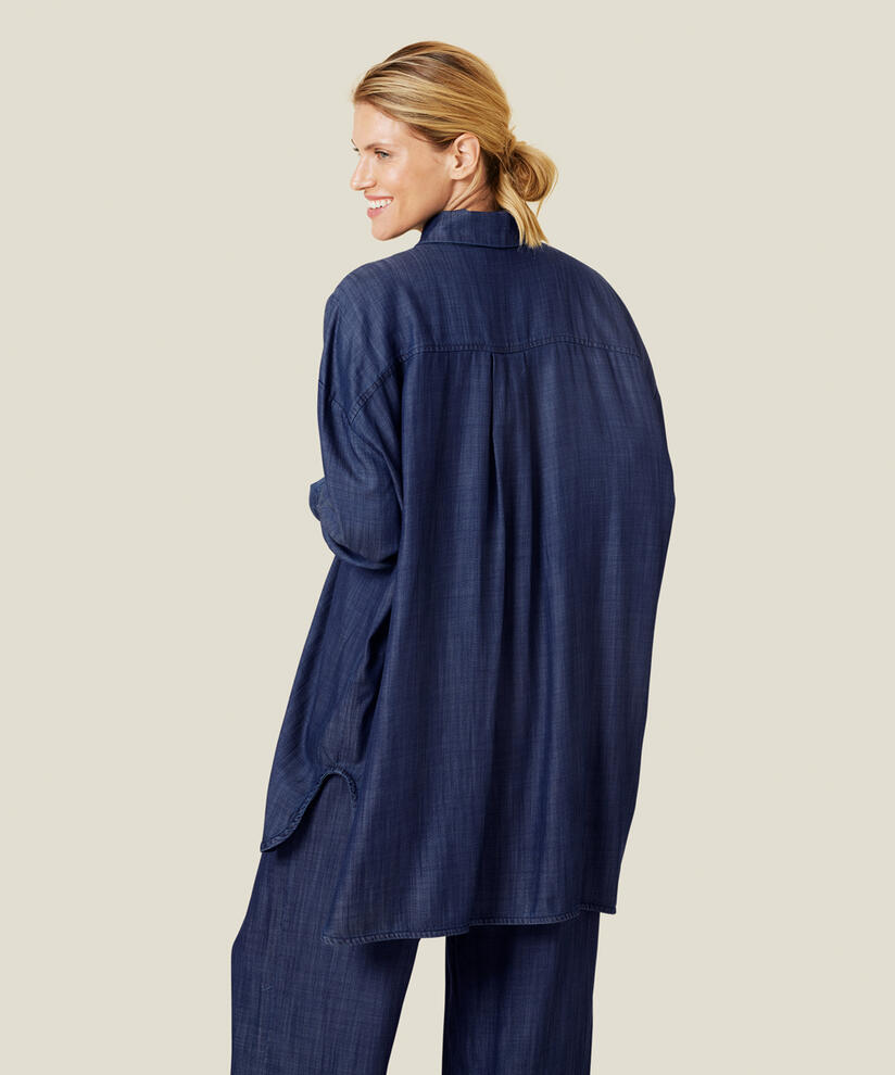 IVETTA SHIRT, Dark Denim