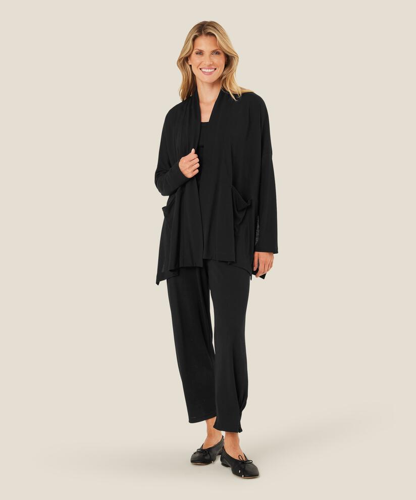 Joette JERSEY Cardigan, Black