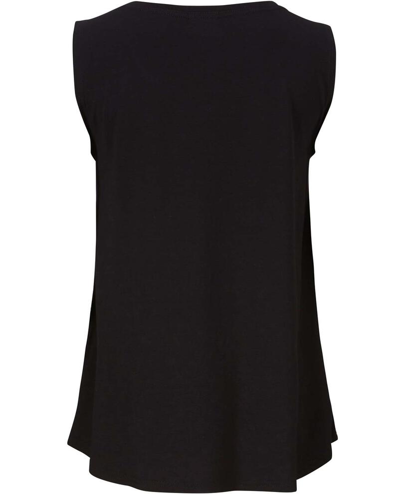 Elisa JERSEY Top, Black