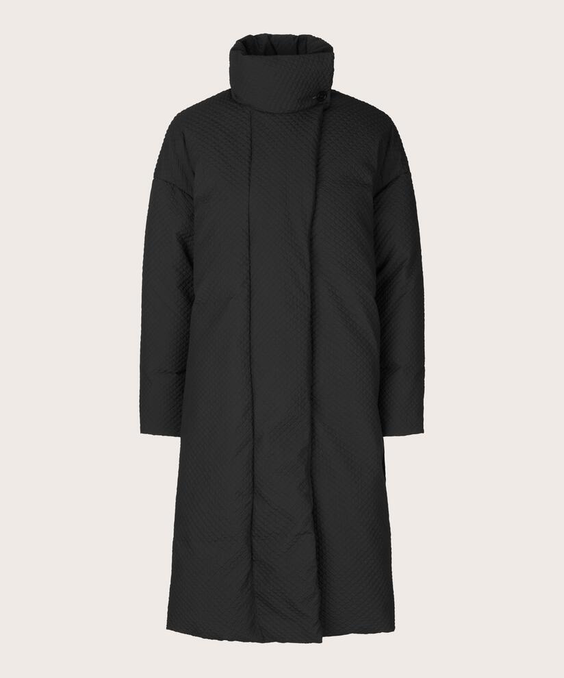 Tabine Down Coat, Black