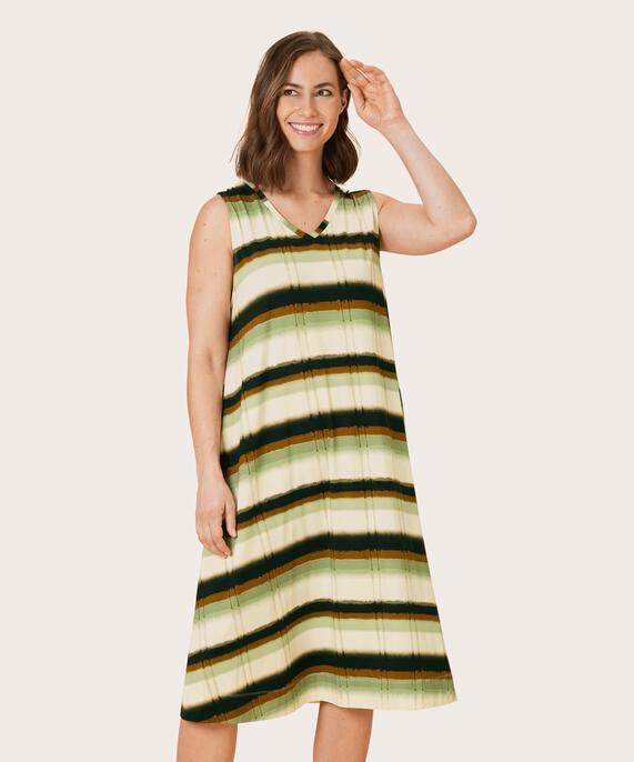 OFINA JERSEY DRESS, Desert sage