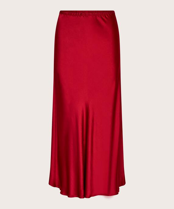 Sybil Skirt, Red Dahlia