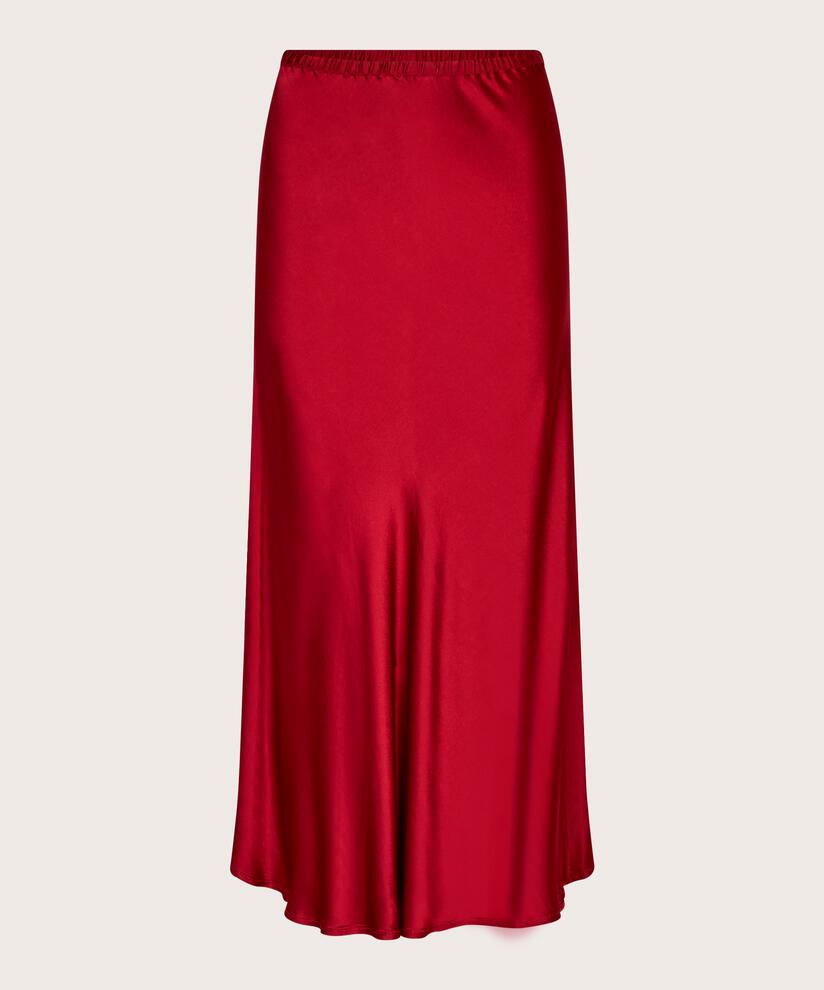 Sybil Skirt, Red Dahlia