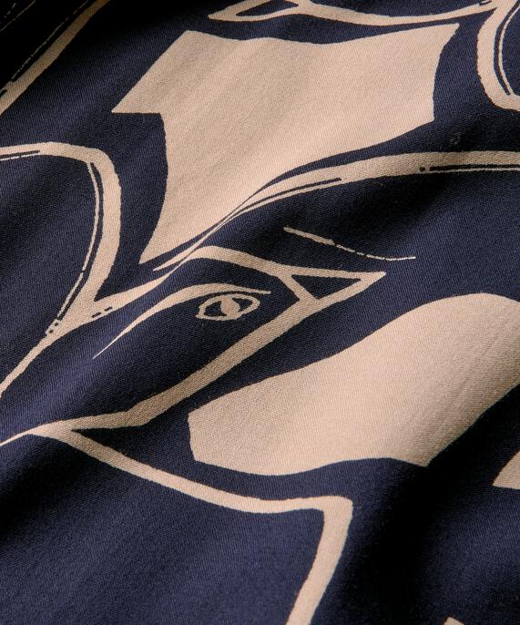 Nasiso Dress, Navy Blazer