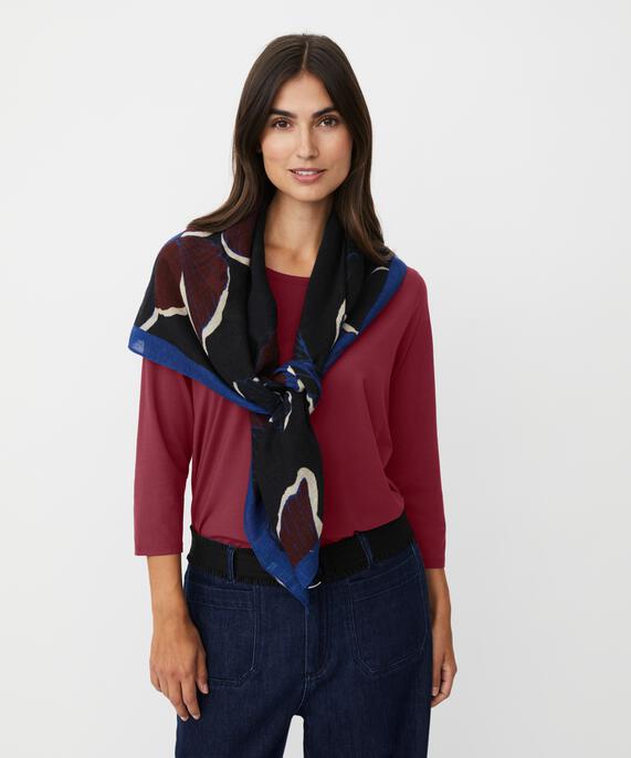 Astana Wool Scarf, Black