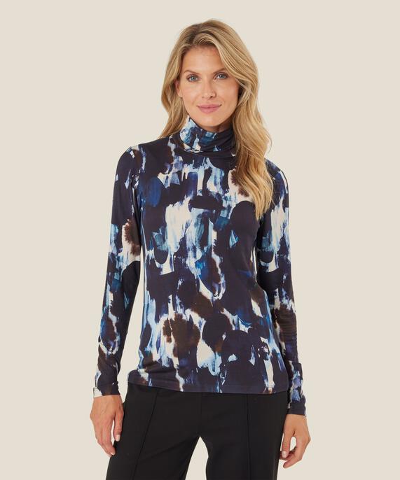 Brooklyn JERSEY Top, Maritime Blue