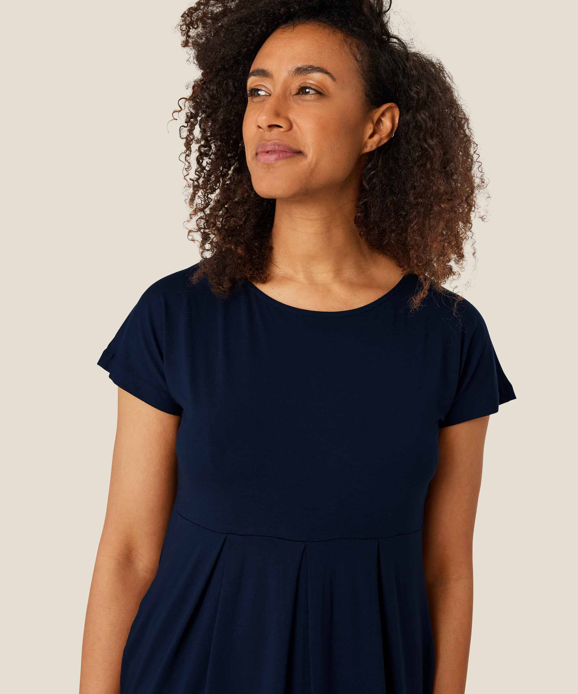 Olnia JERSEY Dress, Navy
