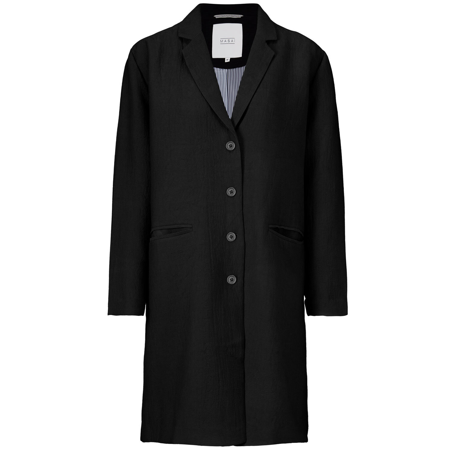 TURA COAT, Black