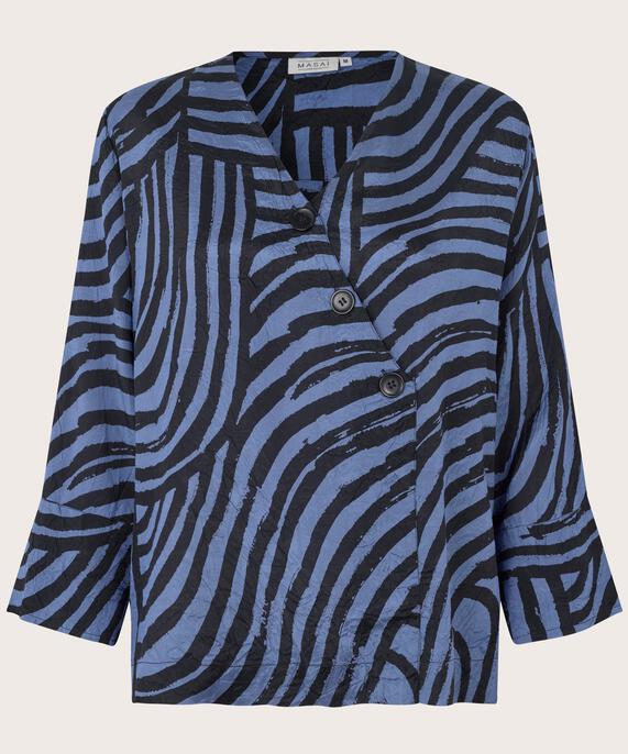 Dubine Blouse, Bijou Blue