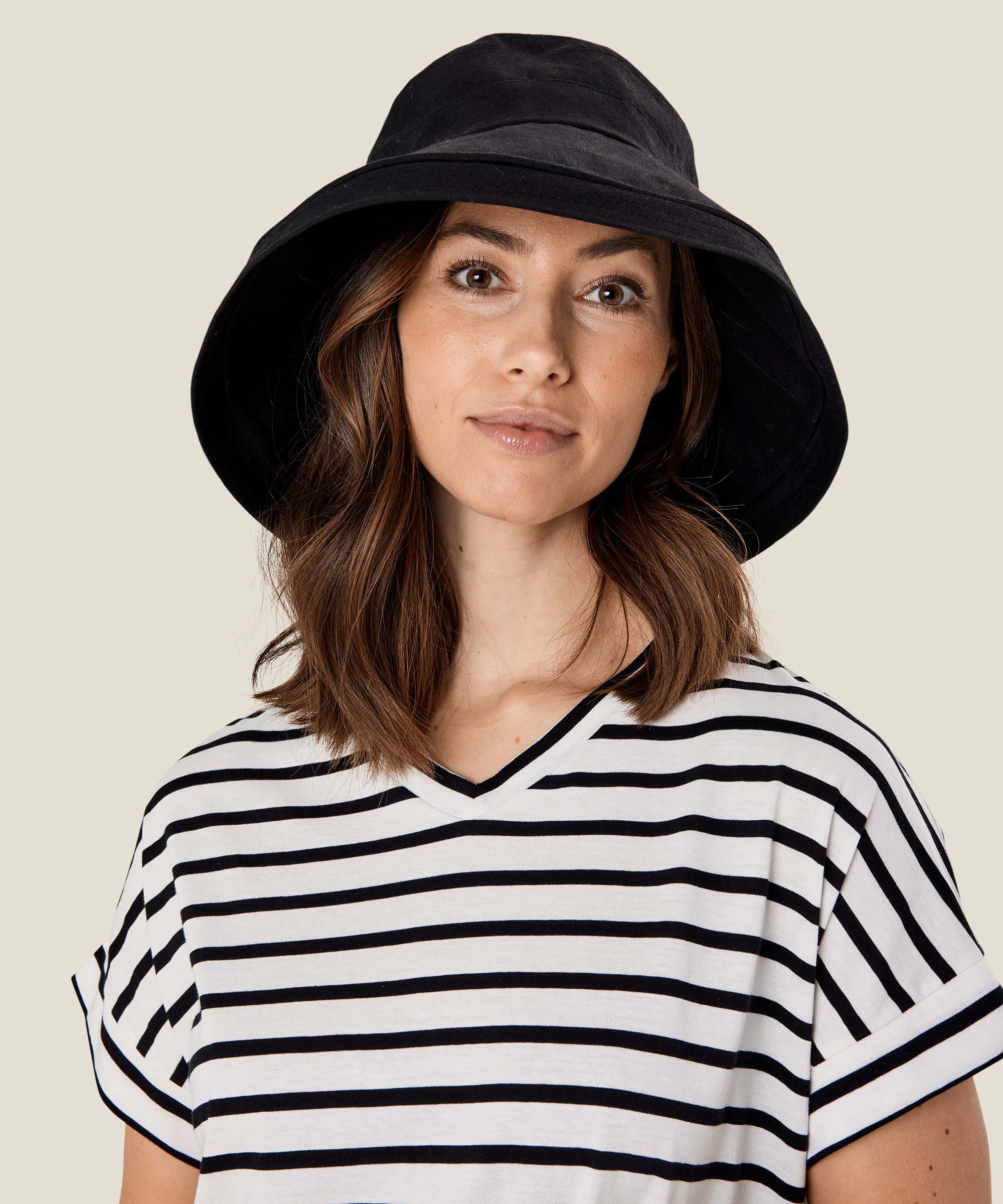 AUDREY HAT, Black