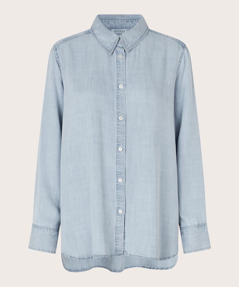 Ishana Denim Shirt, Light Denim