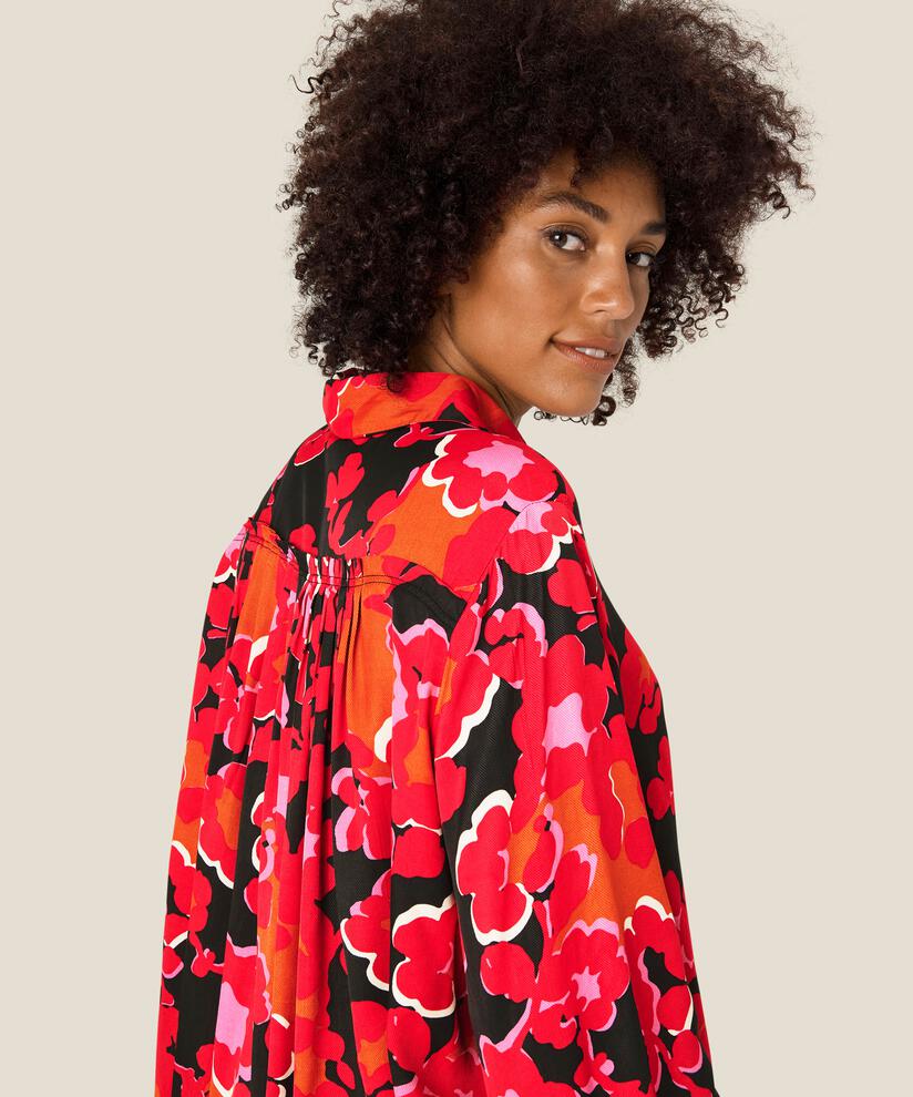 Ingrida Shirt, Tango Red