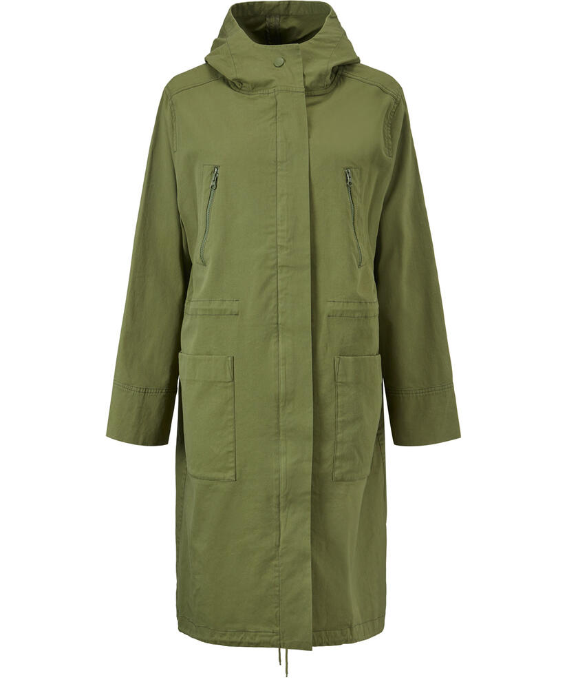 TENISHA COAT, Olivine